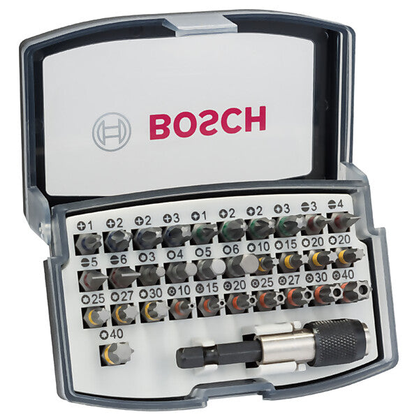 Bosch Elektrowerkzeuge 32-tlg. Schrauberbit-Set, PH, PZ, H, T 2607017319